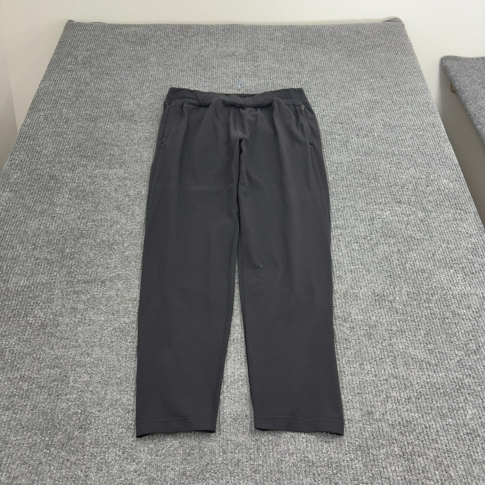 Lululemon Joggers Mens XL Black Synthetic Ankle Zip Athletic Gorpcore